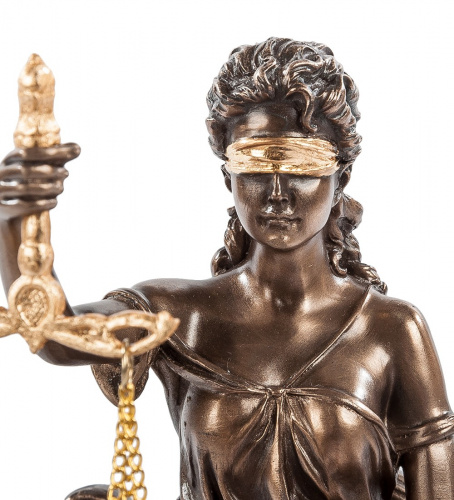 Статуэтка Veronese WS- 14/ 2 подсвечник "Фемида" на VALLES.TOP