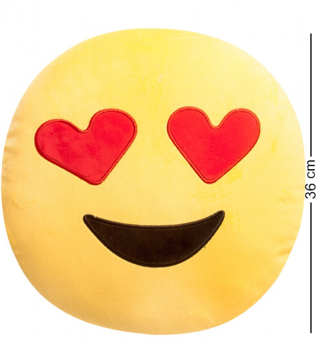 Подушка Lovely Joy Смайлик Любовь на VALLES.TOP