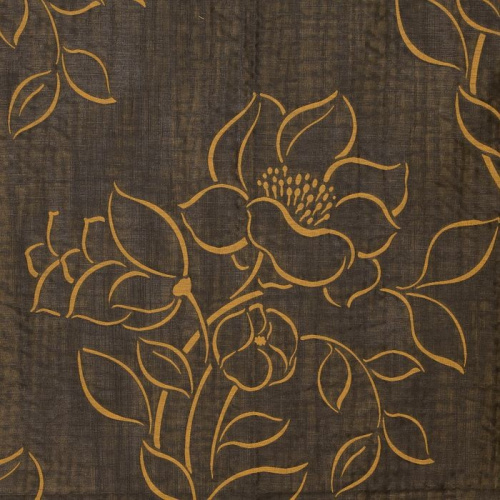 Ткань Galleria Arben Exclusive FIORI Z44 GOLD BLACK на VALLES.TOP