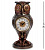 Статуэтка-часы Veronese Сова WS-186 в стиле стимпанк на VALLES.TOP