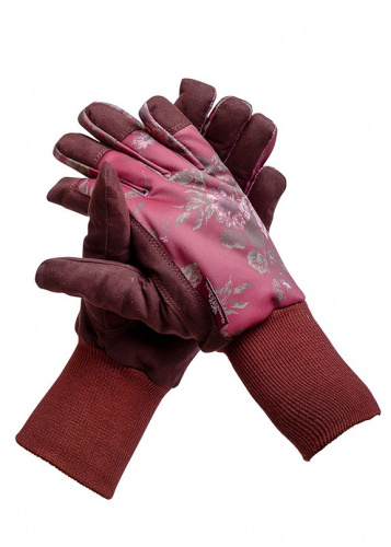 Перчатки садовые зимние GardenGirl Classic Cherry на VALLES.TOP