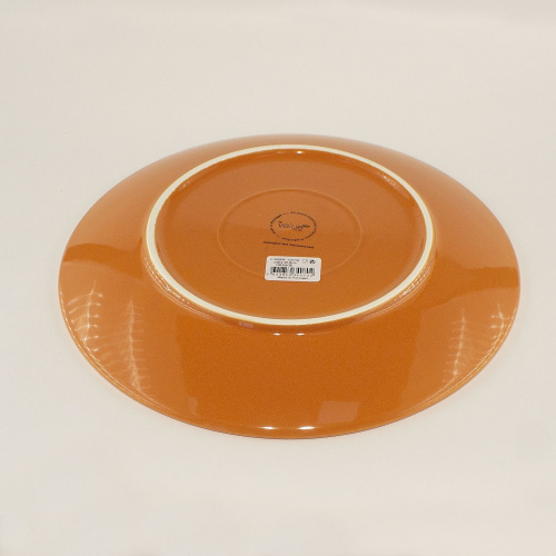 Тарелка Value Ceramic большая терракотовая 268 мм на VALLES.TOP