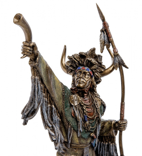 Статуэтка Veronese Индейский вождь WS-439 на VALLES.TOP