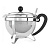 Чайник BODUM Chambord заварочный с сито-фильтром, хром, 1 л на VALLES.TOP