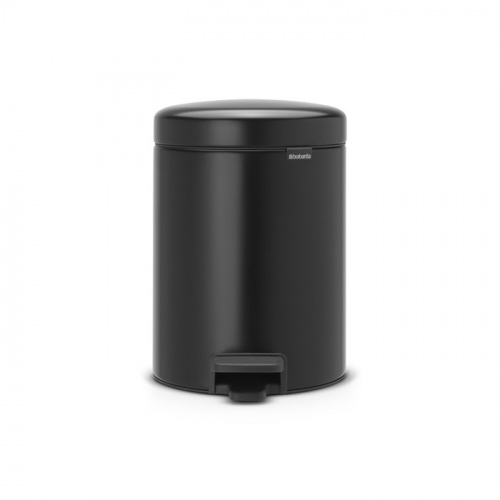 Бак Brabantia newicon мусорный, черный матовый, 5 л на VALLES.TOP