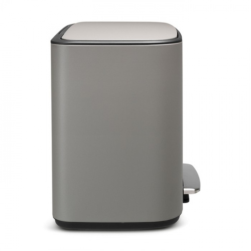 Бак Brabantia Pedal Bin Bo мусорный, минерально-серый, 11+23 л на VALLES.TOP
