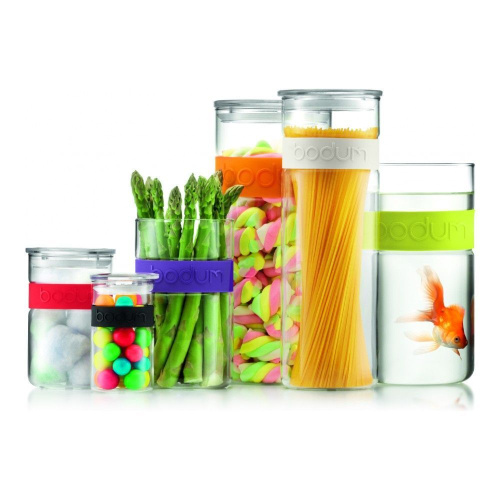 Банка BODUM Presso для хранения белая, 1,9 л на VALLES.TOP