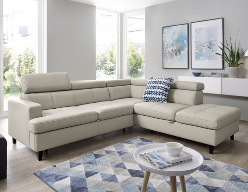 Диван Gala Collezione Sisto угловой в коже на VALLES.TOP