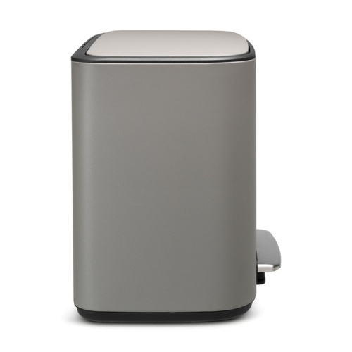 Бак Brabantia Pedal Bin Bo мусорный, минерально-серый, 3х11 л на VALLES.TOP