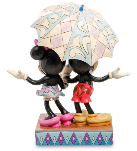 Фигурка Disney Traditions Микки и Минни с зонтом (Романтика под дождем) на VALLES.TOP