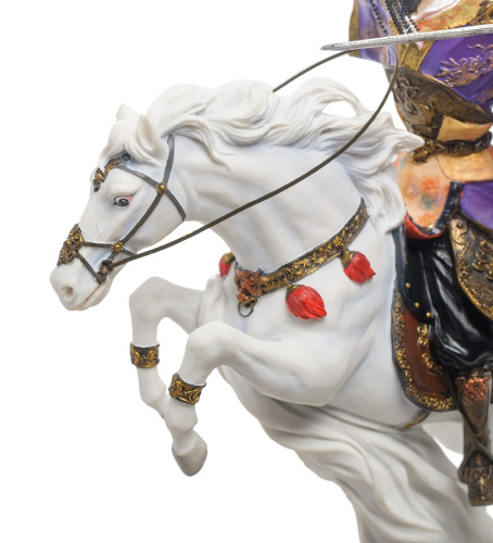 Статуэтка Veronese Китайский воин на коне WS-759 на VALLES.TOP