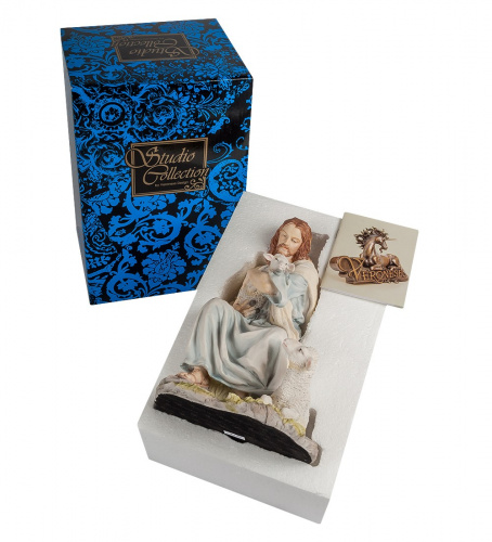 Статуэтка Veronese Иисус с ягненком WS-507 на VALLES.TOP