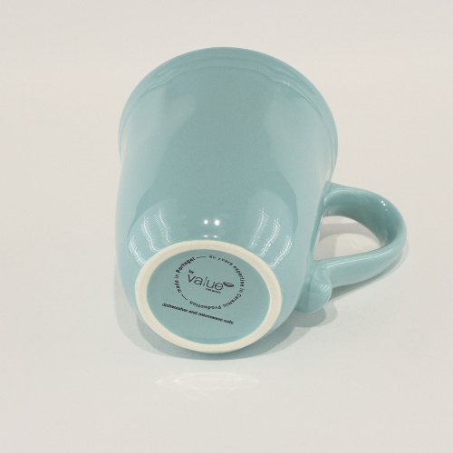 Кружка Value Ceramic голубая 360 мл на VALLES.TOP