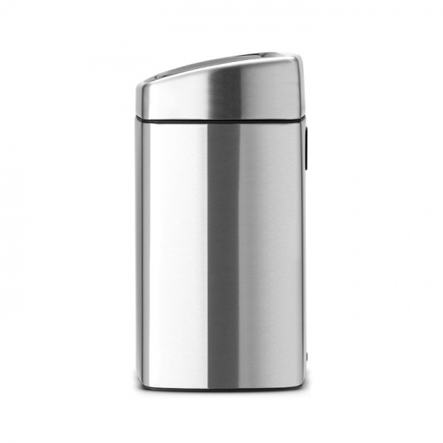 Бак Brabantia Touch Bin мусорный, прямоугольный, стальной матовый, FPP, 10 л на VALLES.TOP