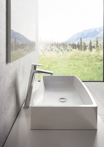 Смеситель Ravak 10° TD 015.00 для раковины, рычажный, латунный, хром на VALLES.TOP