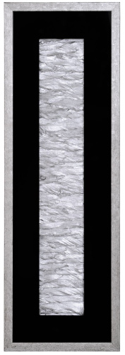 Панно Mart Gallery Переливы 2 с серебряной рамой на VALLES.TOP