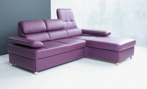 Диван Gala Collezione Yuppie угловой в натуральной коже на VALLES.TOP