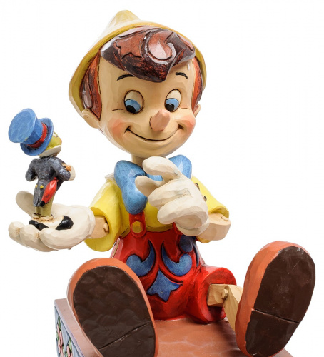 Фигурка Disney Traditions Пиноккио и сверчок (Свисти - не грусти!) на VALLES.TOP