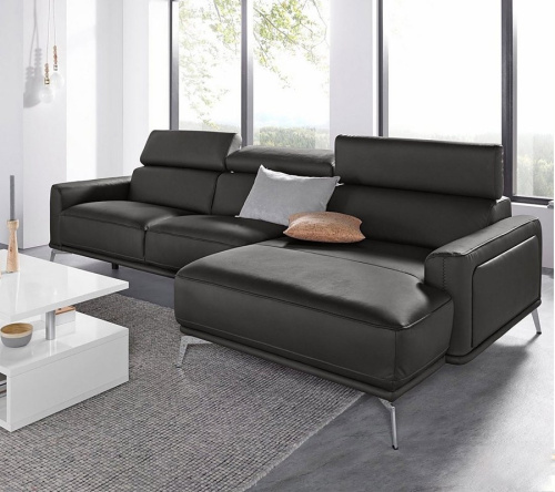 Диван Gala Collezione Mezzana угловой в коже на VALLES.TOP