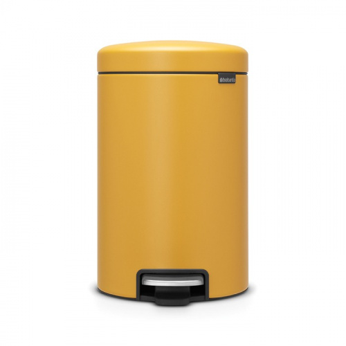 Бак Brabantia newicon мусорный, минерально-горчичный, 12 л на VALLES.TOP