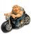 Статуэтка The Comical World of Stratford Байкер RV-949 на VALLES.TOP