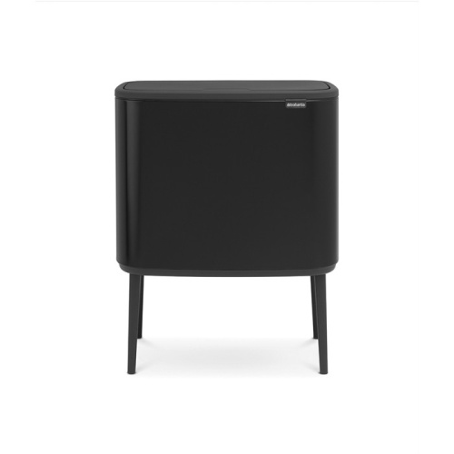 Бак Brabantia Touch Bin Bo мусорный, черный матовый, 36 л на VALLES.TOP