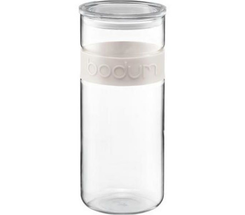 Банка Bodum Presso для хранения белая 2,5 л на VALLES.TOP