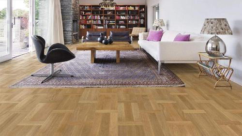 Паркетная доска Karelia Time Collection Дуб Time Natural 5G 3S 2426х198,5х15 мм (2.89 м2) на VALLES.TOP