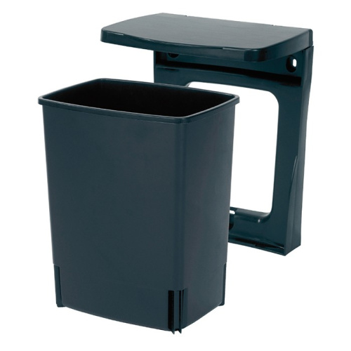 Бак Brabantia мусорный, встраиваемый, черный, 10 л на VALLES.TOP