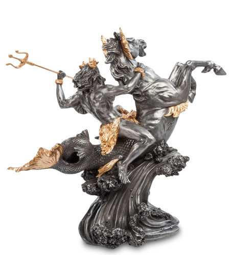 Статуэтка Veronese WS- 03 Veronese "Посейдон - Бог морей" на VALLES.TOP