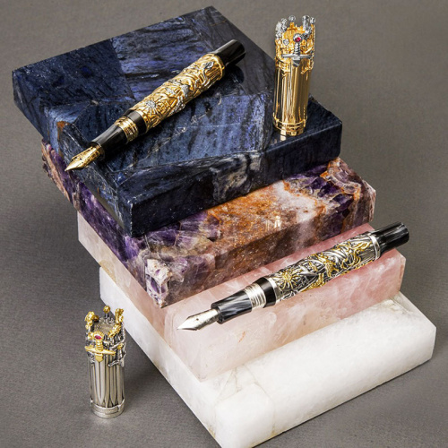 Ручка-роллер Montegrappa Game of thrones Iron throne silver на VALLES.TOP