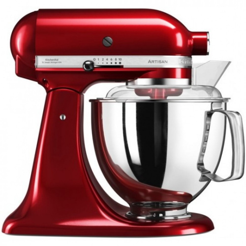 Миксер KitchenAid Artisan с откидным блоком, настольный, карамельное яблоко на VALLES.TOP