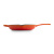 Сковорода Le Creuset с желобом чугунная, эмалированная, оранжевая, 20 см на VALLES.TOP