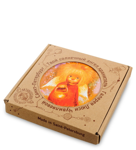 ANG- 07 Магнит "Ангел освещающий жизненный путь" 10х10 на VALLES.TOP