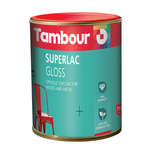Эмаль Tambour Superlac Plus по дереву и металлу, аклидная, отделочная на VALLES.TOP