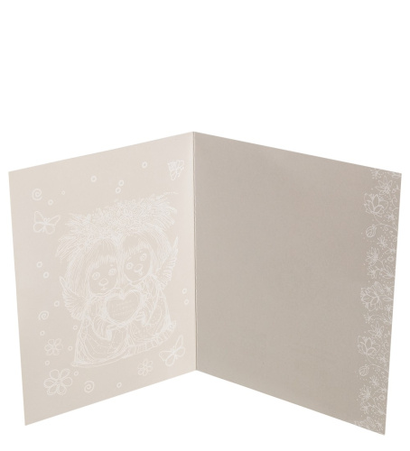 ANG-185 Открытка "Материнская любовь" 15х17 на VALLES.TOP