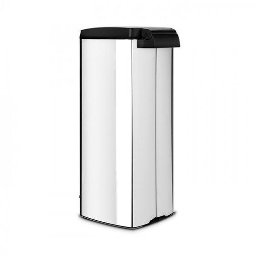 Бак Brabantia мусорный, прямоугольный, стальной полированный, 25 л на VALLES.TOP