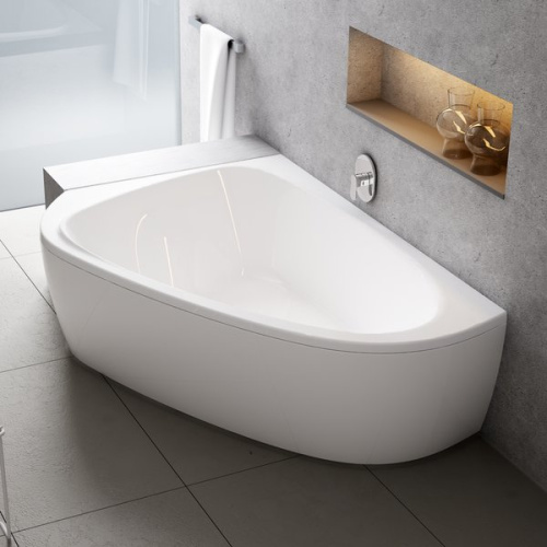 Ванна Ravak LoveStory II акриловая, ассиметричная, левая, белая, 196х139 см на VALLES.TOP