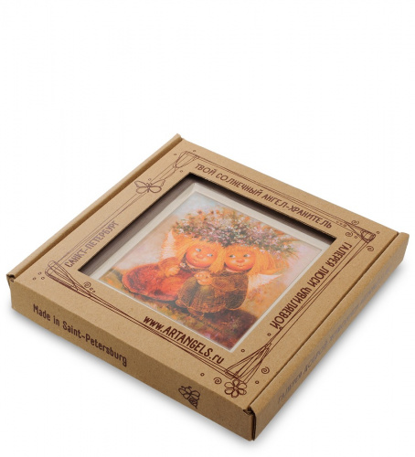 Панно Artangels Первая любовь керамическое, 16х16 см на VALLES.TOP