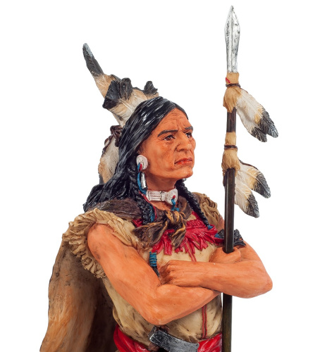 Статуэтка Veronese Индеец WS-722 на VALLES.TOP