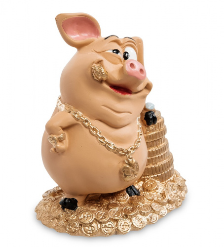 Статуэтка-свинка The Comical World of Stratford Талисман на удачу RV-616 на VALLES.TOP