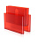 Держатель Kartell Portariviste журналов красный на VALLES.TOP