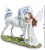 Статуэтка Veronese Ангел и единорог WS-249 на VALLES.TOP