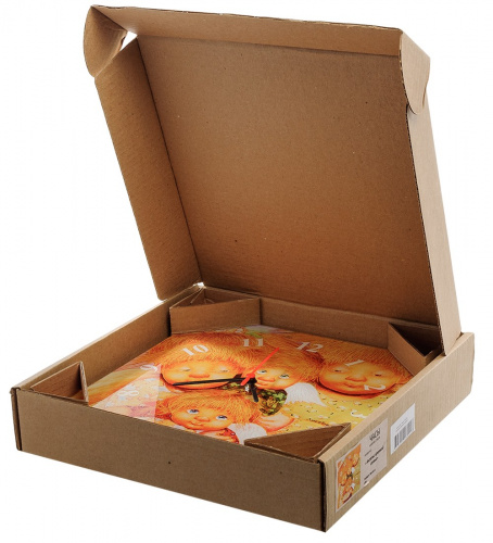 Часы Artangels Ангелы крепкой семьи, 30х30 см на VALLES.TOP