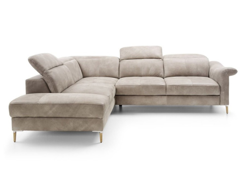 Диван Gala Collezione Fava угловой в коже на VALLES.TOP