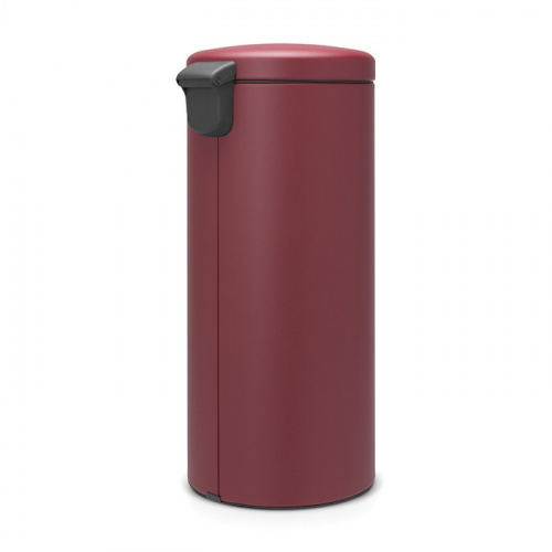 Бак Brabantia newicon мусорный, минерально-бордовый, 30 л на VALLES.TOP