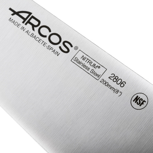 Нож ARCOS Universal кухонный "Шеф", 20 см на VALLES.TOP