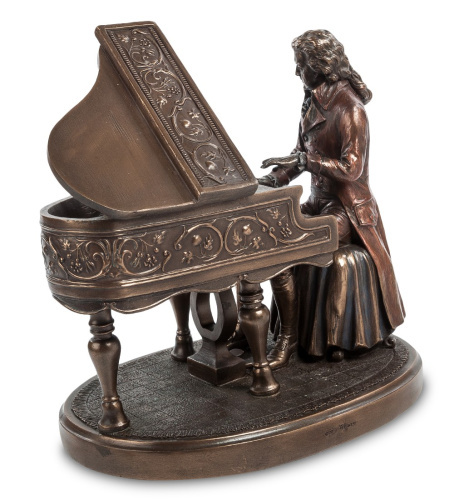 Статуэтка Veronese Моцарт за роялем WS-65/1 на VALLES.TOP