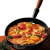 Сковорода Le Creuset чугунная, эмалированная, черная, 28 см на VALLES.TOP