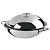 Вок CRISTEL Complements с ручками, крышкой, решеткой и лопаткой, диаметр 38 см, 7 л на VALLES.TOP